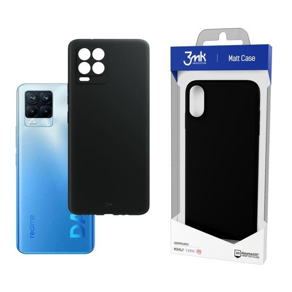 3MK MATT CASE REALME 8 PRO BLACK