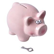 CERAMIC TREASURE IN THE SHAPE OF A PIG