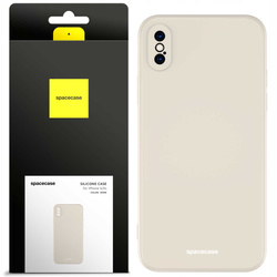 Spacecase Etui Silicone Case iPhone X/Xs bone