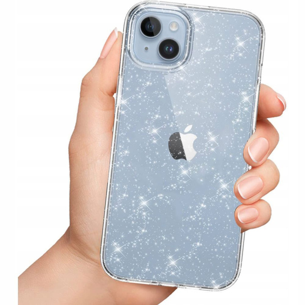 Etui Tech-Protect FlexAir Hybrid na Samsung Galaxy S23 FE - przezroczysto-brokatowe