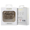 Guess GUAPPGCE4CW AirPods Pro coverbrązowy/brown GCube Charm