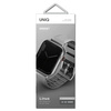 Pasek UNIQ Linus na Apple Watch 1/2/3/4/5/6/7/8/SE/SE2 38/40/41mm - szary