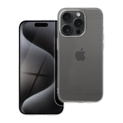 Futerał CLEAR CASE 2 mm do IPHONE 15 Pro (camera protection) transparentny