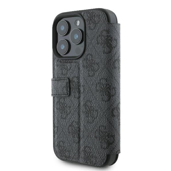 Guess GUBKP16L4GMGGR iPhone 16 Pro6.3" czarny/black book 4G Metal Logo