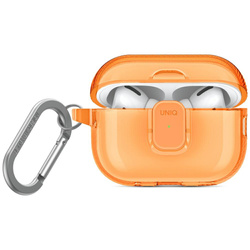 Etui UNIQ Glase Pro do AirPods Pro 2 Lock Case pomarańczowy