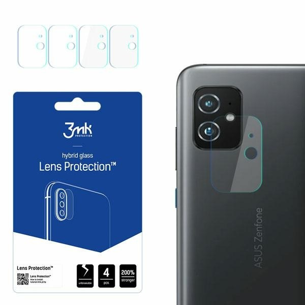 3MK LENS PROTECT ASUS ZENFONE 8 CAMERA PROTECTION 4 PCS