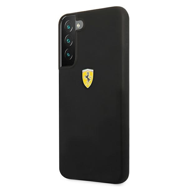 Etui Ferrari On Track Silicone na Samsung Galaxy S22+ - czarne