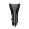 JELLICO car charger F15 PD 88,5W 2xUSB-C + 1xUSB QC3.0 Black