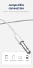JELLICO wired earphones EP3A JACK 3.5MM with microphone 1.2M White