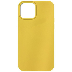 ETUI SILICONE CASE IPHONE 12 PRO MAX ŻÓŁTY