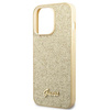 Guess GUHCP14LHGGSHD iPhone 14 Pro6,1" złoty/gold hard case Glitter Script