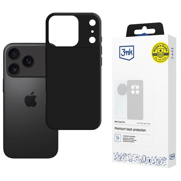 Etui 3MK Matt Case Pro do Apple iPhone   17 Pro