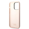 Etui Karl Lagerfeld Silicone Choupette na iPhone 14 Pro - różowe