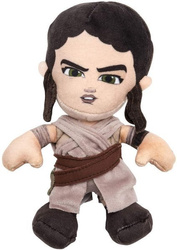 DISNEY STAR WARS PLUSH REY IN UNIQUE VELBOA 17CM