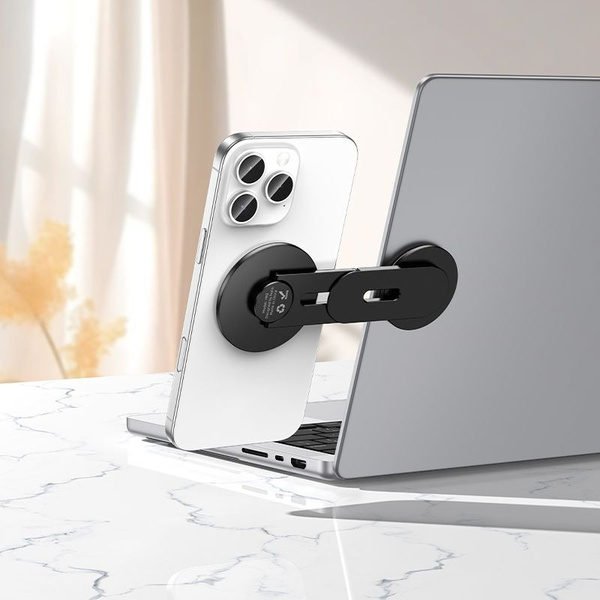 Uchwyt na telefon do samochodu grawitacyjny Hoco do kratki H66 czarny