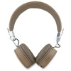 Guess słuchawki nauszne Bluetooth ENC    GUBH70PGTSPSW brązowy/brown Grained Classic Round Shape