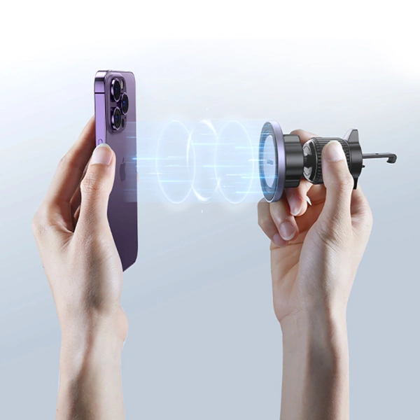 Uchwyt Ugreen LP428 samochodowy magnetyczny na telefon do kratki nawiewu - czarny