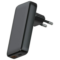 Beline Ład. siec. 1x USB-C + 1x USB 65W  czarna /black (only head) PD 3.0 + QC 3.0  BLN2CW65