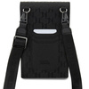 KARL LAGERFELD KLWBSAKHPCK BLACK/BLACK SAFFIO MONOGETTE