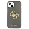 Guess GUHCP13SPCUGL4GBK iPhone 13 mini5,4" czarny/black hard case Glitter 4G Big Logo