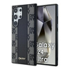 DKNY DKHMS24LPCPVSLK S24 Ultra S928czarny/black hardcase Leather Checkered Mono Pattern MagSafe