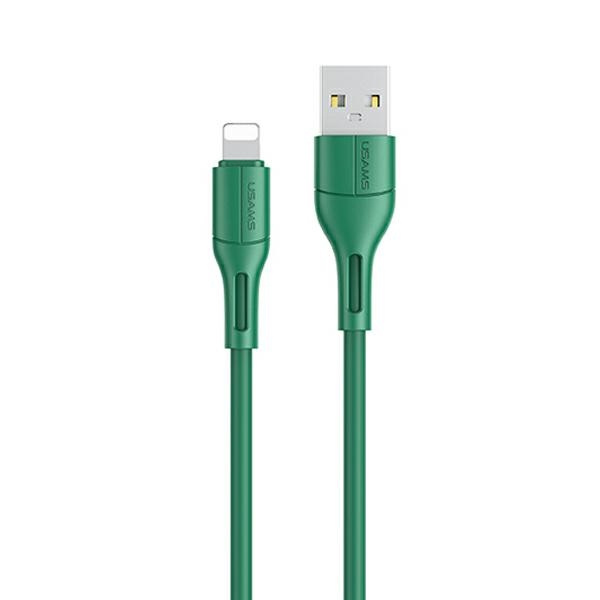 USAMS Kabel U68 lightning 2A Fast Charge 1m zielony/green SJ500USB04 (US-SJ500)