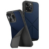 Etui UNIQ Transforma Magclick Charging do iPhone 15 Pro Max - niebieskie