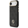 Etui Guess 4G Strass Logo & Big Strap    Metal Buttons MagSafe do iPhone Air czarny