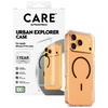 Etui CARE by PanzerGlass Flagship Urban  Explorer w. Black MagSafe do iPhone 17 Pro Max przezroczysty