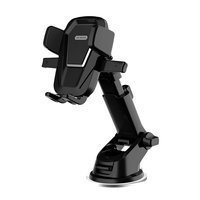 WK DESIGN CAR MOUNT PHONE HOLDER WITH ADJUSTABLE ARM BLACK (WP-U83 BLACK)