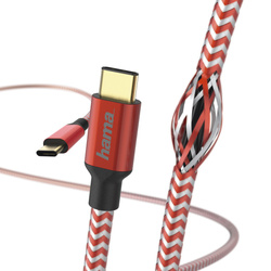 HAMA USB TYPE-C - USB TYPE-C CABLE 1.5 m RED AFTER RETURN