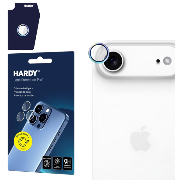 Ochrona na obiektyw aparatu 3MK HARDY    Lens Protection Pro do Apple iPhone 17 Air wielokolorowy