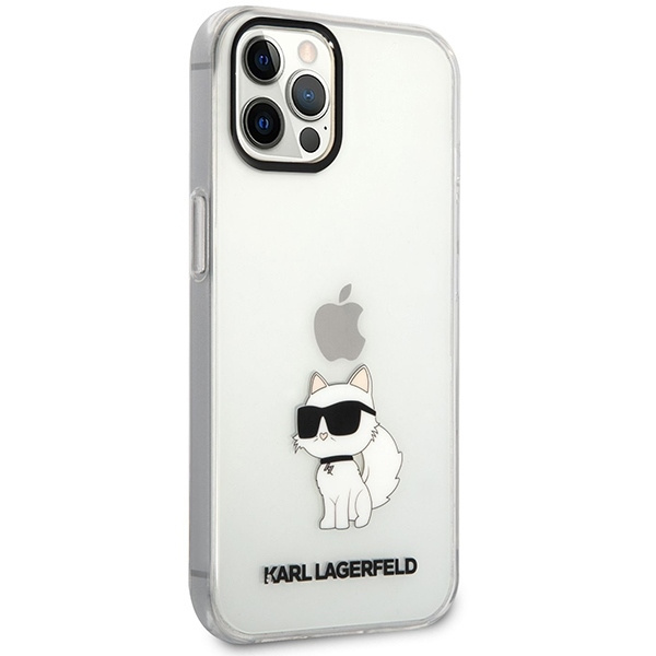 KARL LAGERFELD KLHCP12MHNCHTCT IPHONE 12/12 PRO 6.1 "TRANSPARENT HARDCASE IKONIK CHUPETTE