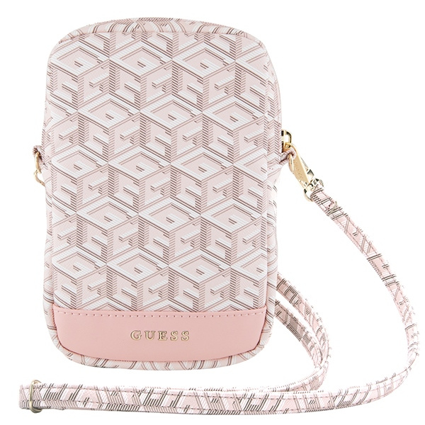 Guess Torebka GUWBZPGCSPGPróżowy/pink Zip GCube Bottom Stripe