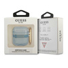Guess  GUA2HHTSB AirPods 1/2 coverniebieski/blue Strap Collection