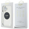 Etui Guess IML Metal Colored Circle      Classic Logo MagSafe do iPhone 16 czarny