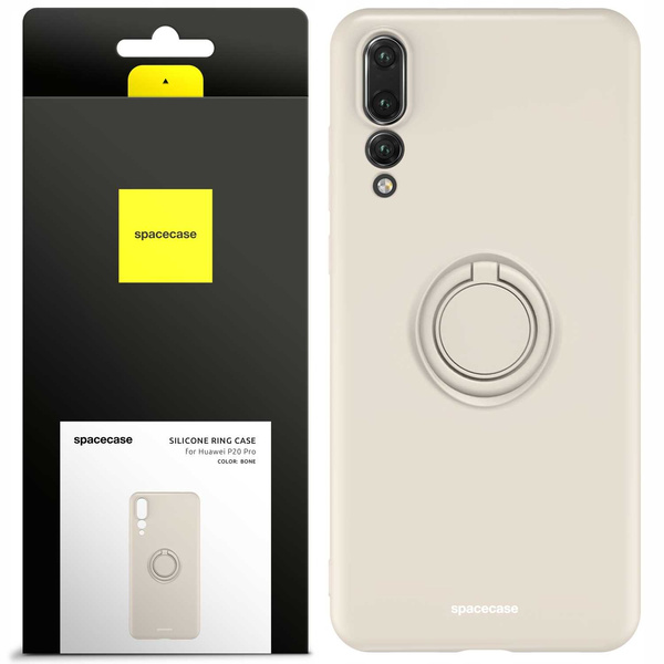 Spacecase Etui Silicone Ring Huawei P20 Pro bone