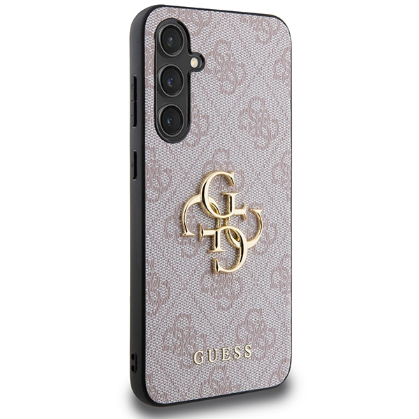 Guess GUHCS23FE4GMGPI S711 S23 FEróżowy/pink hardcase 4G Big Metal Logo