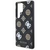 Etui Guess 4G Printed Colored Peony      Pattern MagSafe do Samsung Galaxy S25 Ultra czarny
