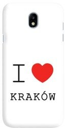 FUNNY CASE ETUI NADRUK I LOVE KRAKÓW SAMSUNG GALAXY J7 2017