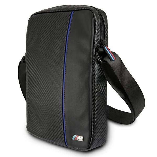 Torba BMW Carbon / Blue Stripe na tablet 10" - czarna