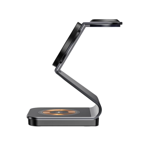 Ładowarka Tech-Protect QI15W-A29 indukcyjna 3w1 z MagSafe na smartfon / Apple Watch / AirPods - czarna