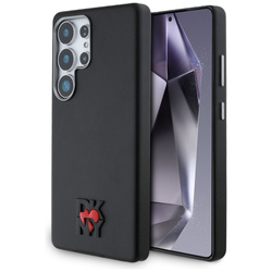 Etui DKNY Leather Heart of NY do Samsung Galaxy S25 Ultra czarny