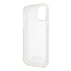 Guess GUHCN65PCGLSI iPhone 11 Pro Maxsrebrny/silver hard case Glitter