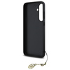 Guess GUHCS24FEGF4GGR S24 FE S721        szary/grey hardcase 4G Charms Collection