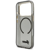 Etui Guess IML Glitters Script Strap     MagSafe do iPhone 17 Pro czarny