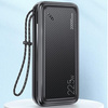 USAMS Powerbank PB60 20000mAh 22.5W 2xQC3.0+PD Fast Charge czarny/black 20KCD16801 (US-CD168)