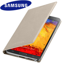 Samsung Galaxy Note 3 Flip Wallet Cover - Oatmeal
