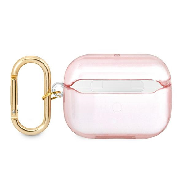 Guess  GUAPHHTSP AirPods Pro coverróżowy/pink Strap Collection