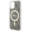 Guess GUHMP15MH4STW iPhone 15 Plus / 14 Plus 6.7" brązowy/brown hardcase IML 4G MagSafe